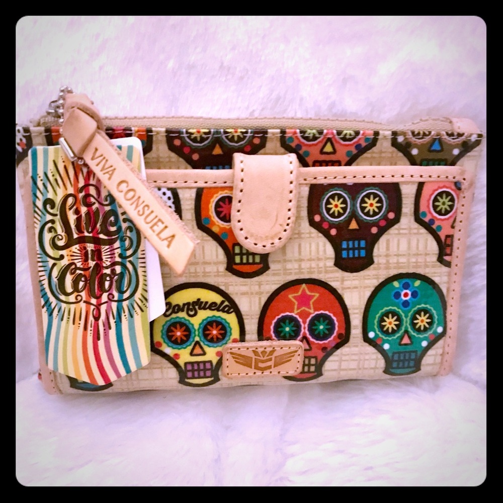New, un-used, Viva Consuela Wallet